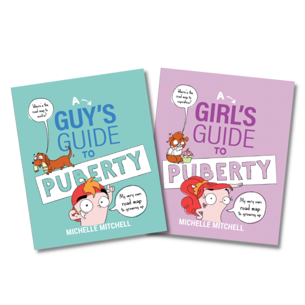 Girl's and Guy's Guide to Puberty Book Bundle | Michelle Mitchell